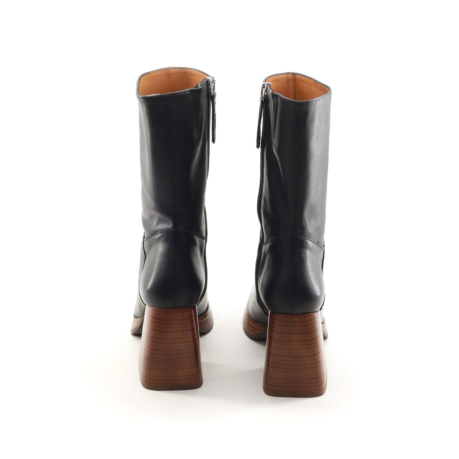Club Style Stivaletto Con Tacco Nero